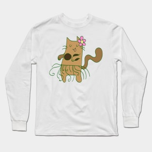 Dancing Cat Long Sleeve T-Shirt